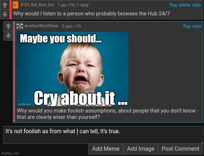 made w/ Imgflip meme maker