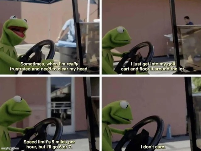 Kermit really knows how to blow off some steam | image tagged in wholesome,wholesome content,repost,kermit,kermit the frog,memes | made w/ Imgflip meme maker