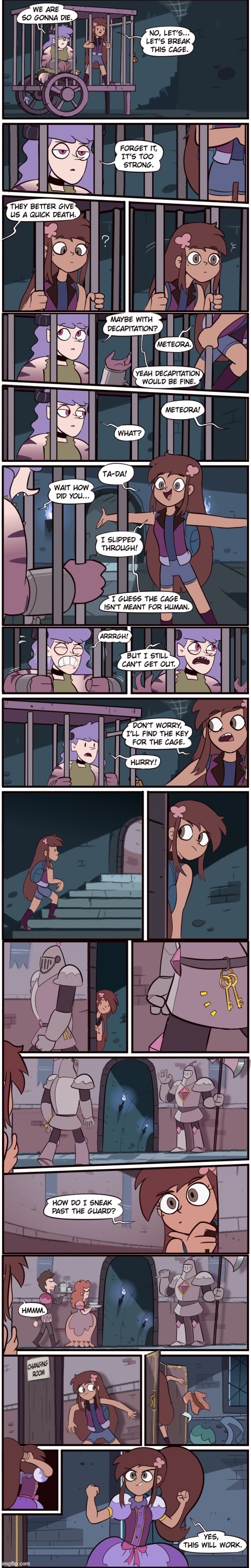 Echo Creek: A Tale of Two Butterflies: Chapter 3: Never say Neverzone (Part 6) | image tagged in morningmark,svtfoe,comics/cartoons,star vs the forces of evil,comics,memes | made w/ Imgflip meme maker