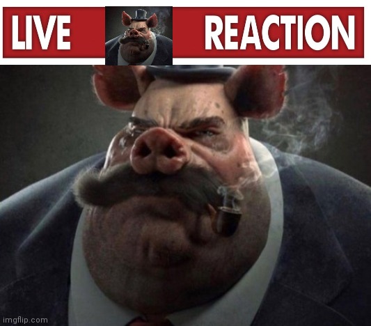 hyper realistic picture of a smartly dressed pig smoking a pipe | image tagged in hyper realistic picture of a smartly dressed pig smoking a pipe | made w/ Imgflip meme maker