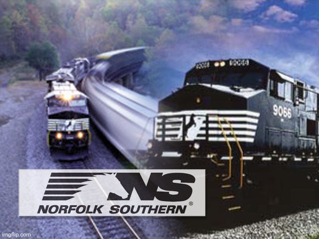 Norfolk Southern | image tagged in norfolk southern | made w/ Imgflip meme maker