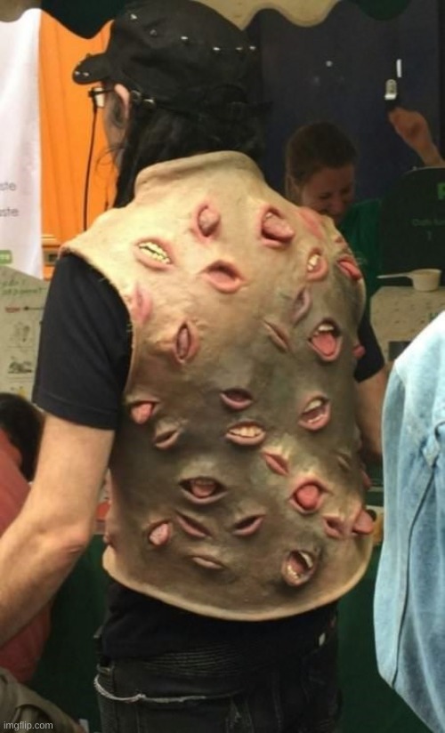 the jacket is alive! | made w/ Imgflip meme maker