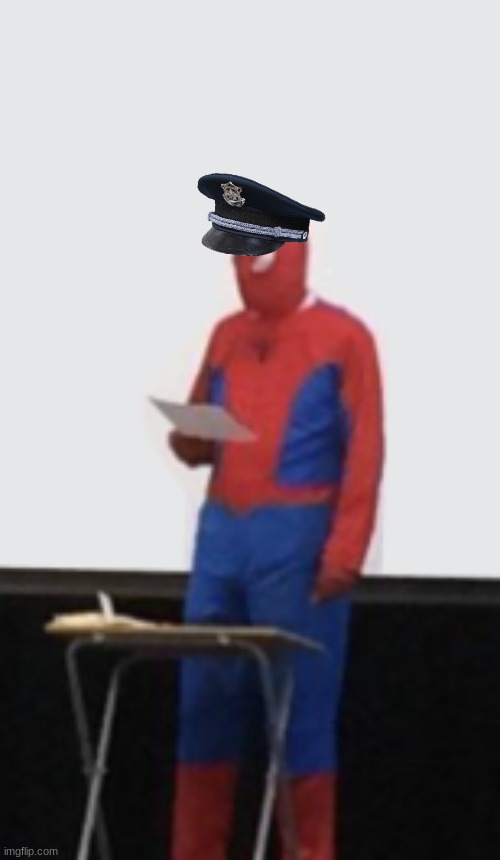 Spiderman Cop | made w/ Imgflip meme maker