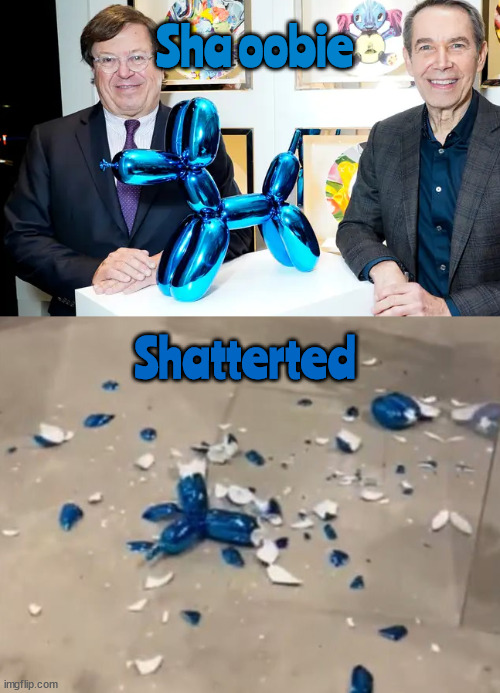 February not a good month to be a balloon. | Sha oobie; Shatterted | image tagged in balloons,busted,broked,shattered | made w/ Imgflip meme maker