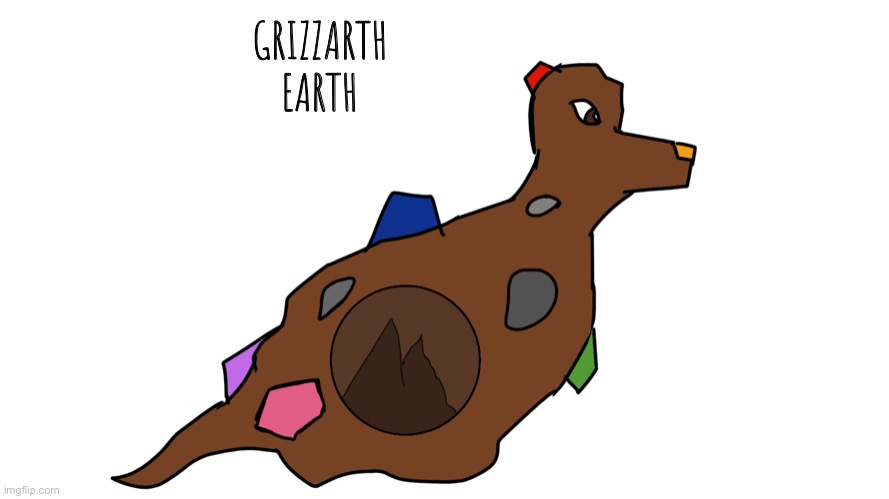 Grizzarth | GRIZZARTH
EARTH | image tagged in erethorbs | made w/ Imgflip meme maker