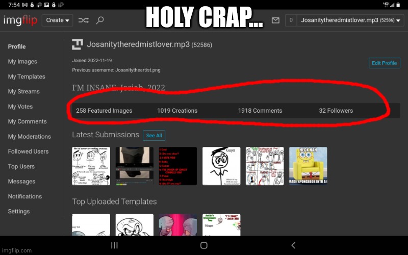 Jeez Louise... | HOLY CRAP... | made w/ Imgflip meme maker