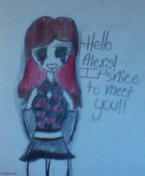 yes it is nice to meet u and I give the idea to smol_bean311 bc she helped me with this idea of the ghost so thank u a lot | image tagged in drawings | made w/ Imgflip meme maker