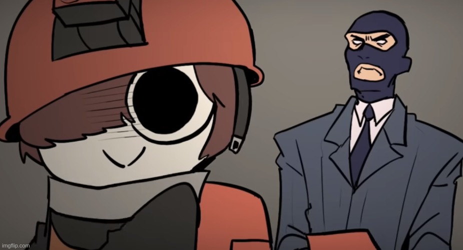 High Quality Spy behind turret Blank Meme Template