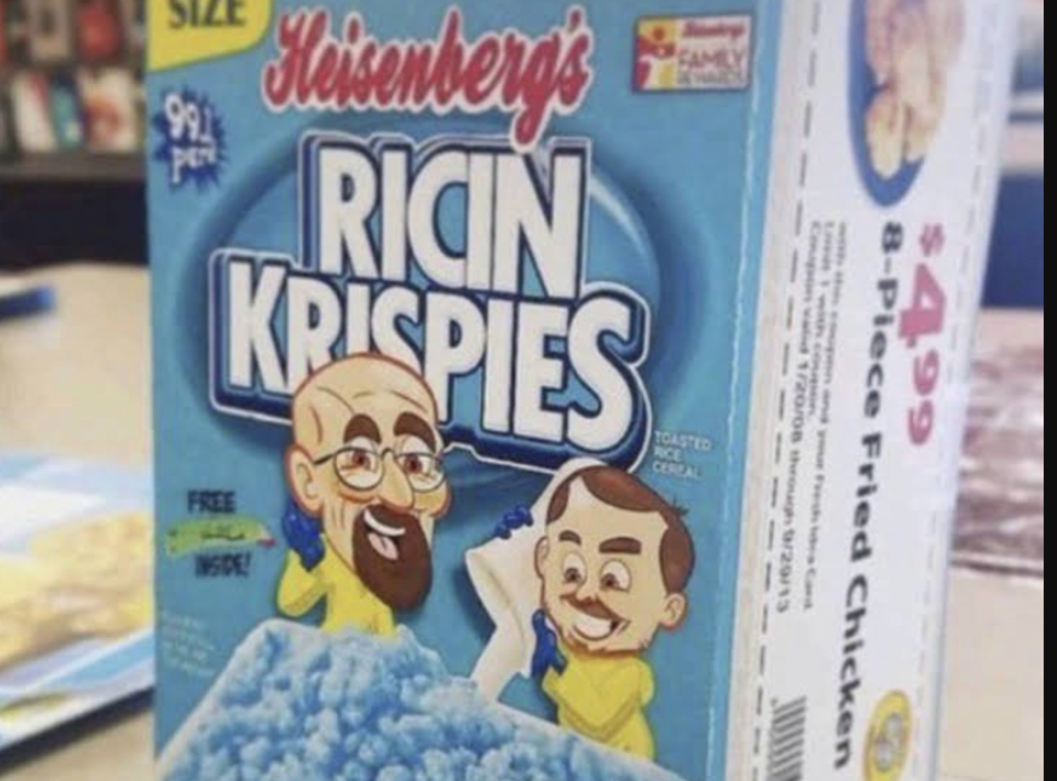 poison rice krispies Blank Meme Template