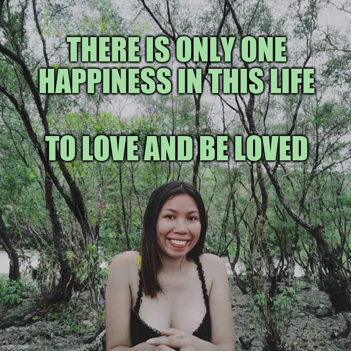 She want Money | THERE IS ONLY ONE HAPPINESS IN THIS LIFE; TO LOVE AND BE LOVED | image tagged in money,happiness,love,i love bacon,true love,abandoned | made w/ Imgflip meme maker