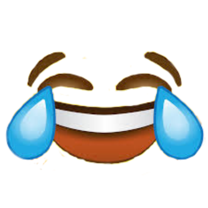 Laughing Emoji Face ? Blank Meme Template