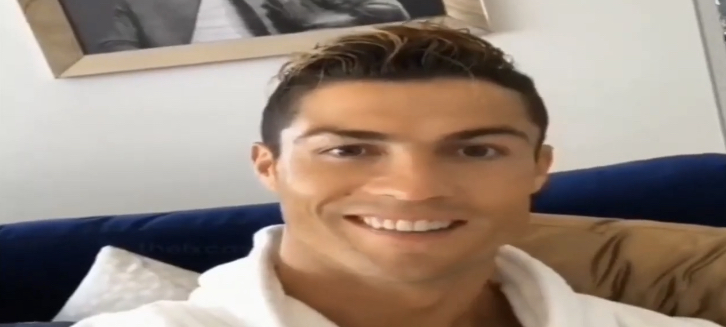 High Quality Ronaldo Smile Blank Meme Template