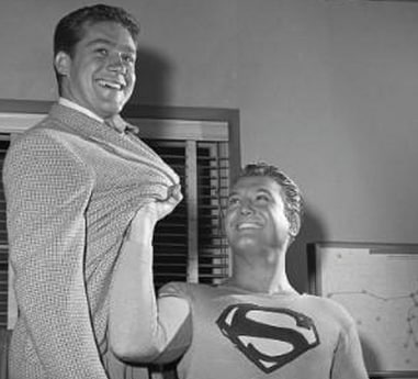 Jimmy Olson and Superman TV JPP Blank Meme Template