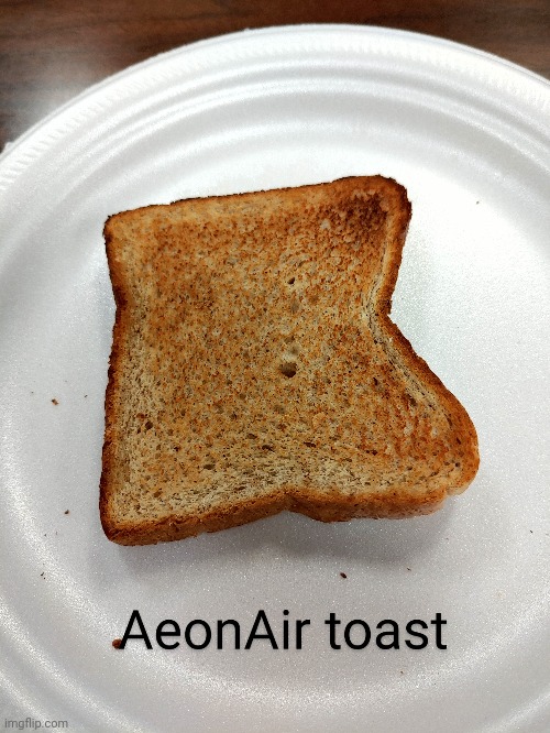 toast | image tagged in gd,geometry dash,aeonair,toast,food | made w/ Imgflip meme maker