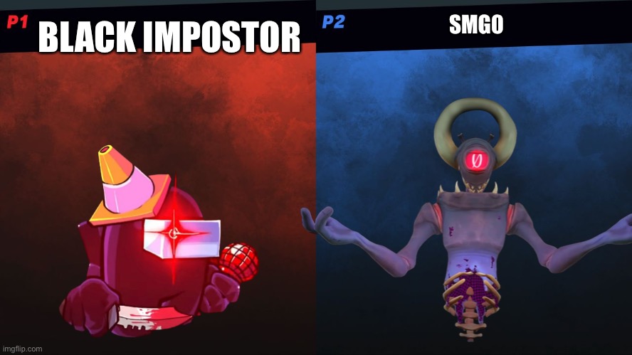 SMG0; BLACK IMPOSTOR | made w/ Imgflip meme maker