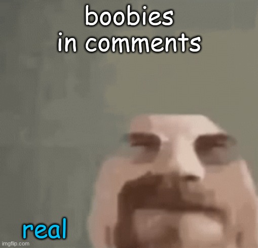 heisenburger | boobies in comments; real | image tagged in heisenburger | made w/ Imgflip meme maker