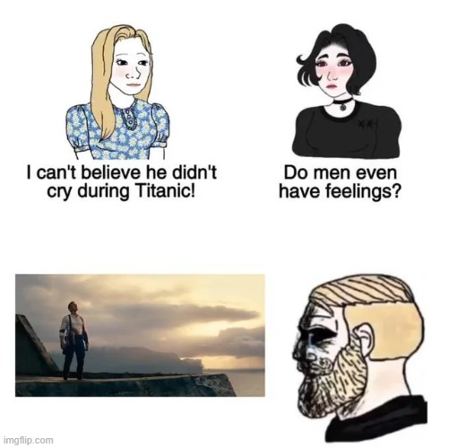 If you know, you know | image tagged in chad,chad crying,memes,funny,repost,do men even have feelings | made w/ Imgflip meme maker