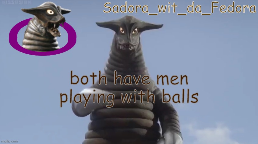 hkjb | both have men playing with balls | made w/ Imgflip meme maker