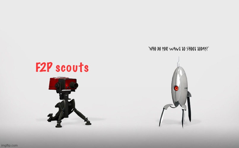 F2P scouts | made w/ Imgflip meme maker