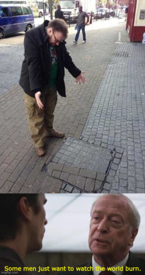 Ground design fail | image tagged in some men just want to watch the world burn,ground,you had one job,memes,pain,outside | made w/ Imgflip meme maker