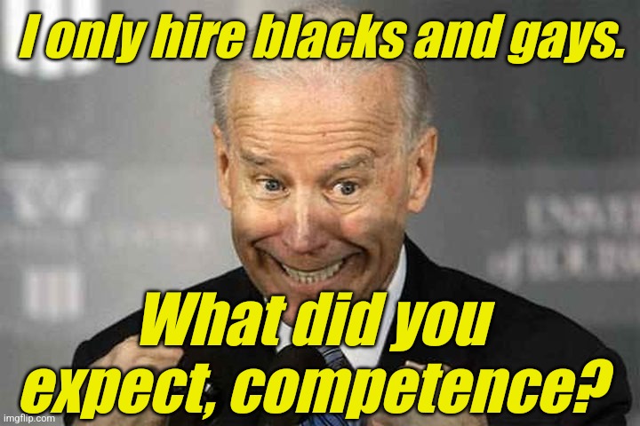 "And then I said I had a plan." | I only hire blacks and gays. What did you expect, competence? | image tagged in and then i said i had a plan | made w/ Imgflip meme maker