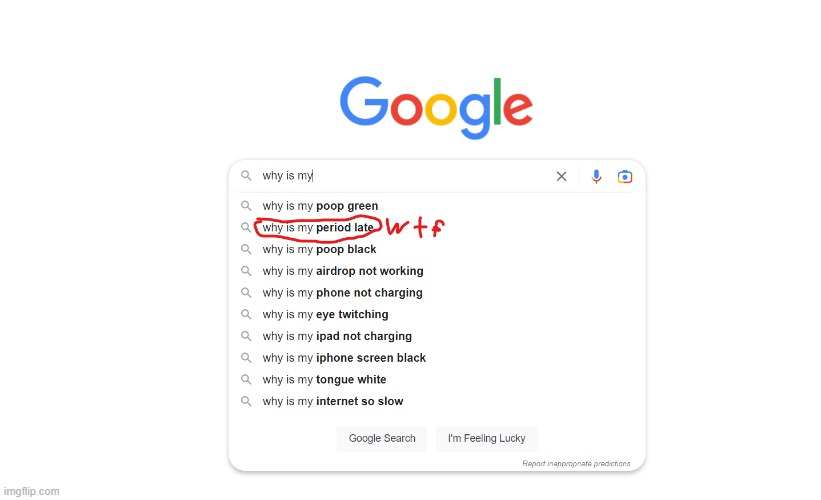 WTF google | image tagged in funny memes | made w/ Imgflip meme maker