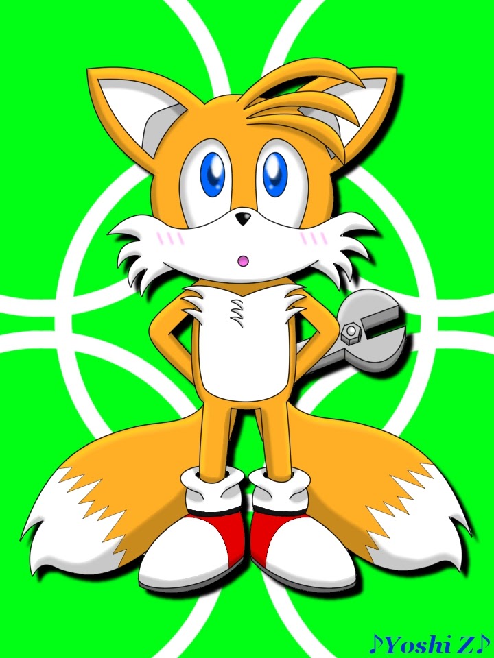 Miles "Tails" Prower Blank Meme Template