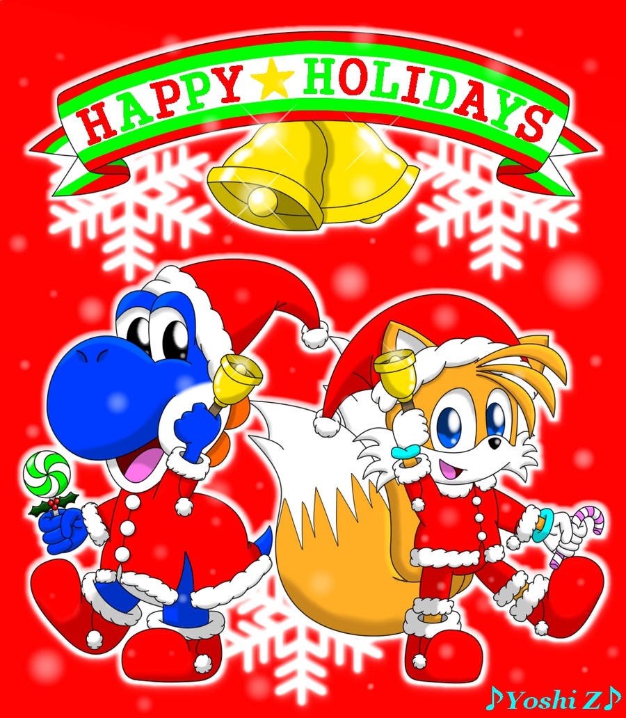 High Quality Happy Holidays From Yoshi-Z 2010 Blank Meme Template