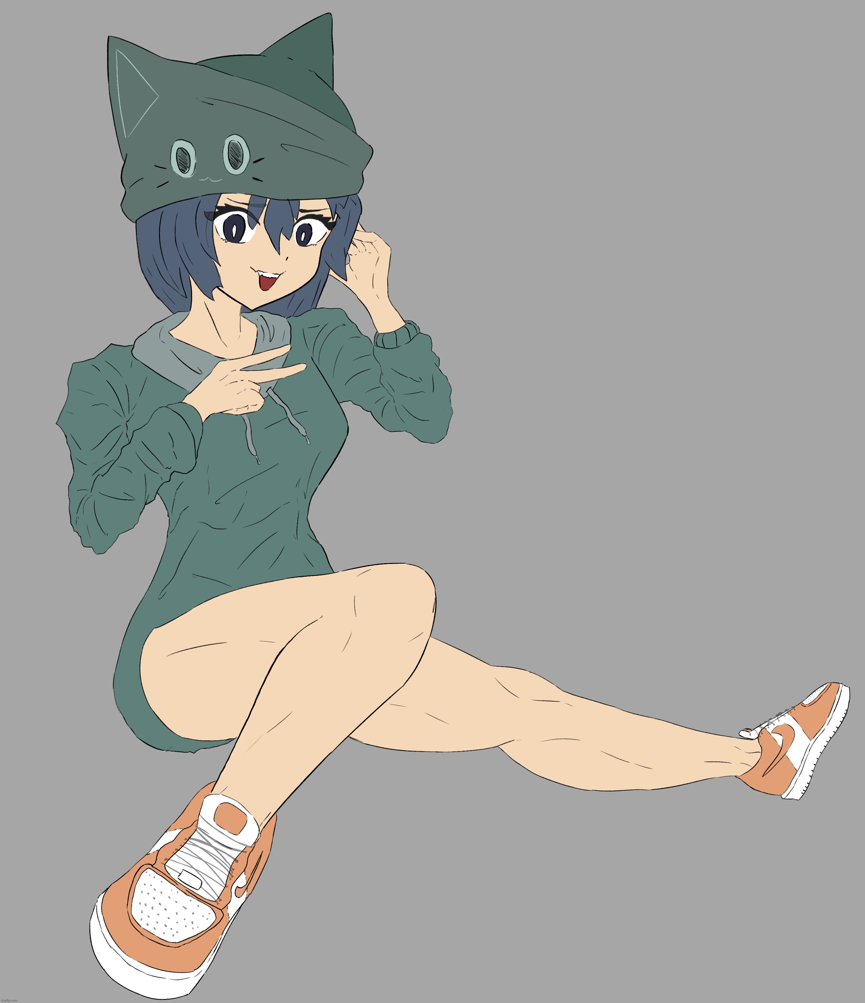 yayyyy now all i have to do is shade and stuff | made w/ Imgflip meme maker