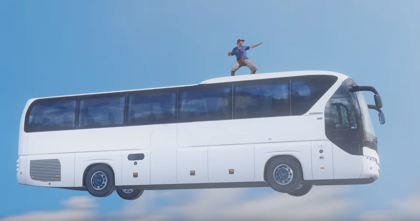JDG Bus Blank Meme Template