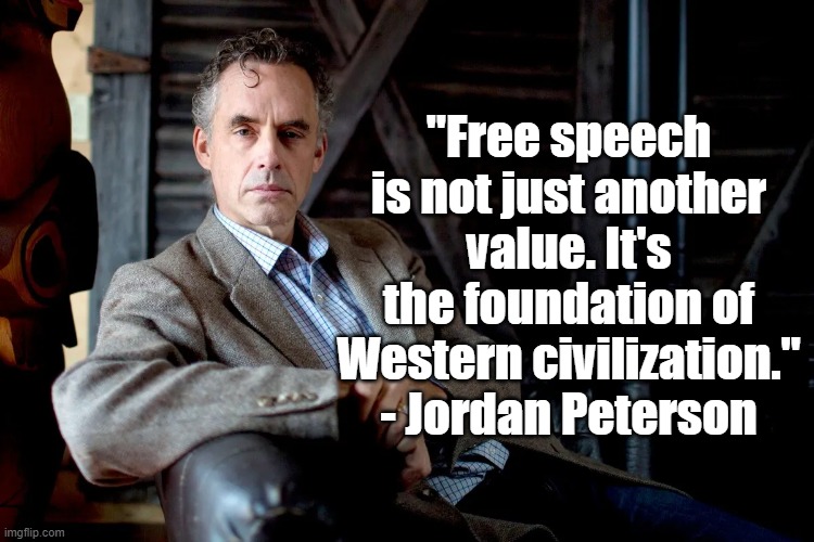 Free Speech Advocates Side with Dr. Jordan Peterson