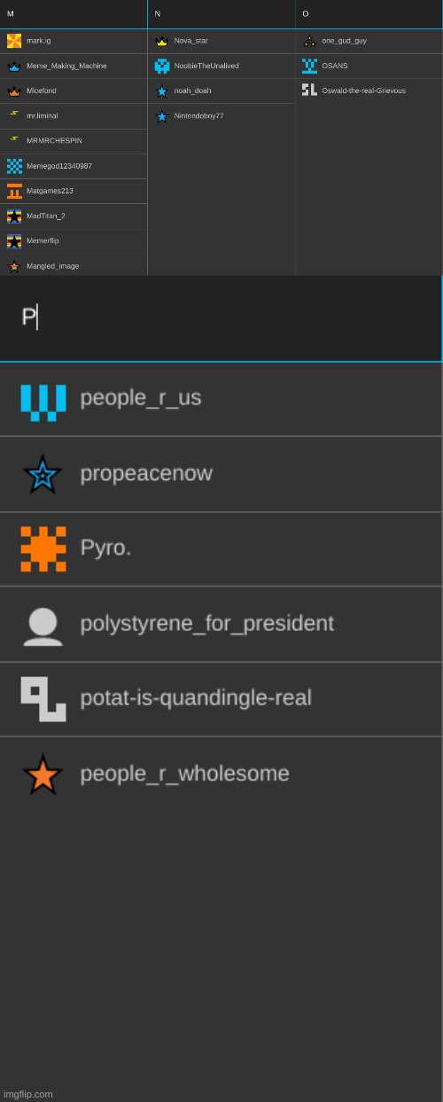 Shoutout to these people who follow me | made w/ Imgflip meme maker