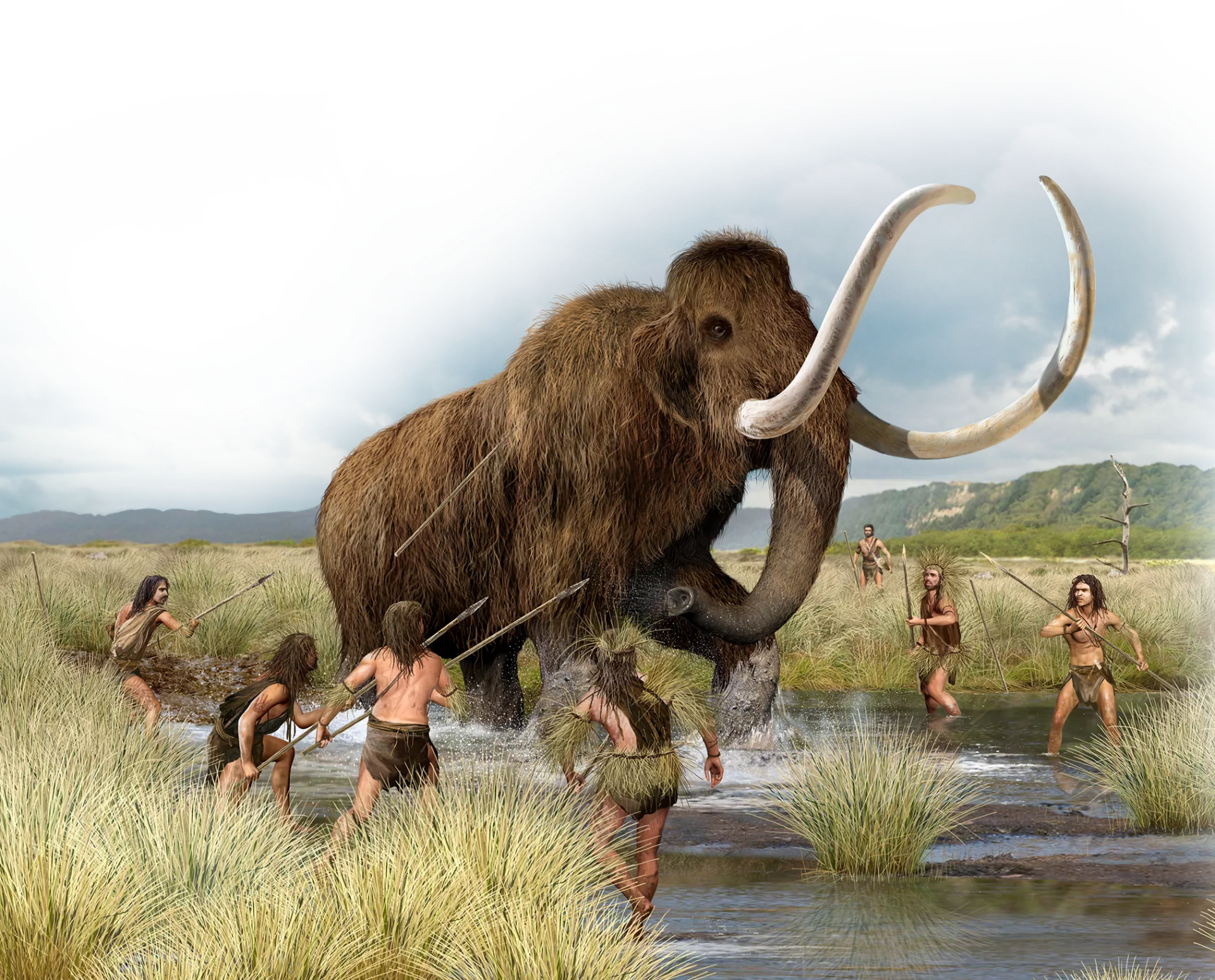 Stone Age Mammoth Blank Meme Template