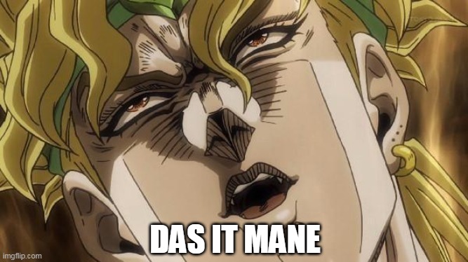 Anime dio brando Memes & GIFs - Imgflip