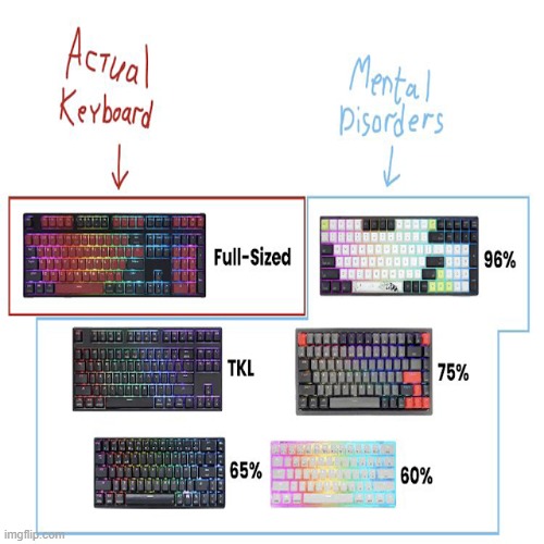 I hereby declare that TKL's are also acceptable | made w/ Imgflip meme maker