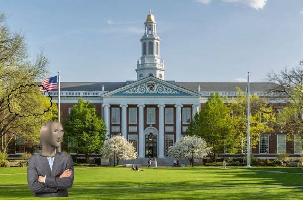 Harvard is Calling Blank Meme Template