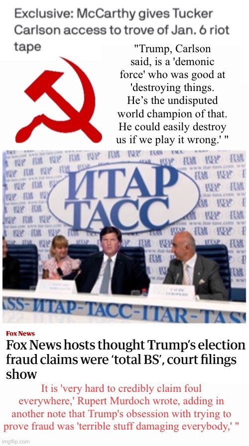 Florida Oaf's Xenophobic news network sponsored by republican party | image tagged in two face,russian bots,biased media,sounds like communist propaganda,conservative hypocrisy,liars | made w/ Imgflip meme maker