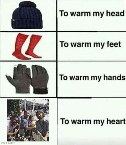 I frikkin love this band, they're so cute and wholesome | image tagged in to warm my heart,imagine dragons,cute,wholesome band | made w/ Imgflip meme maker