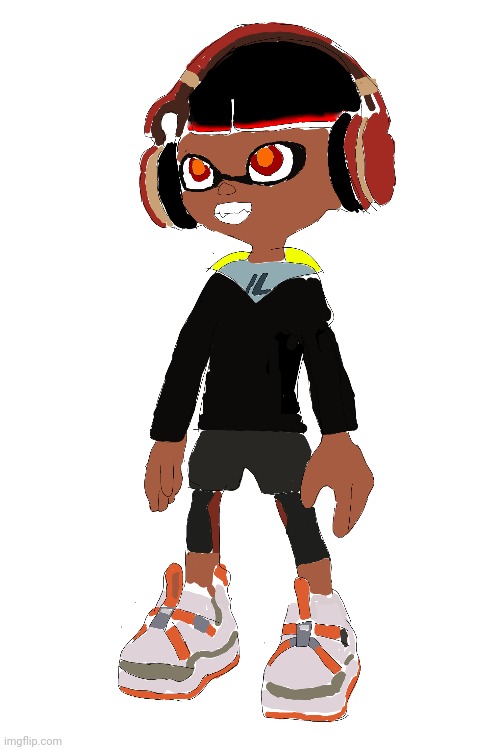 First shot at an OC, I have everything planned (personality, history...) but no name... you know what, I'll let this stream deci | made w/ Imgflip meme maker