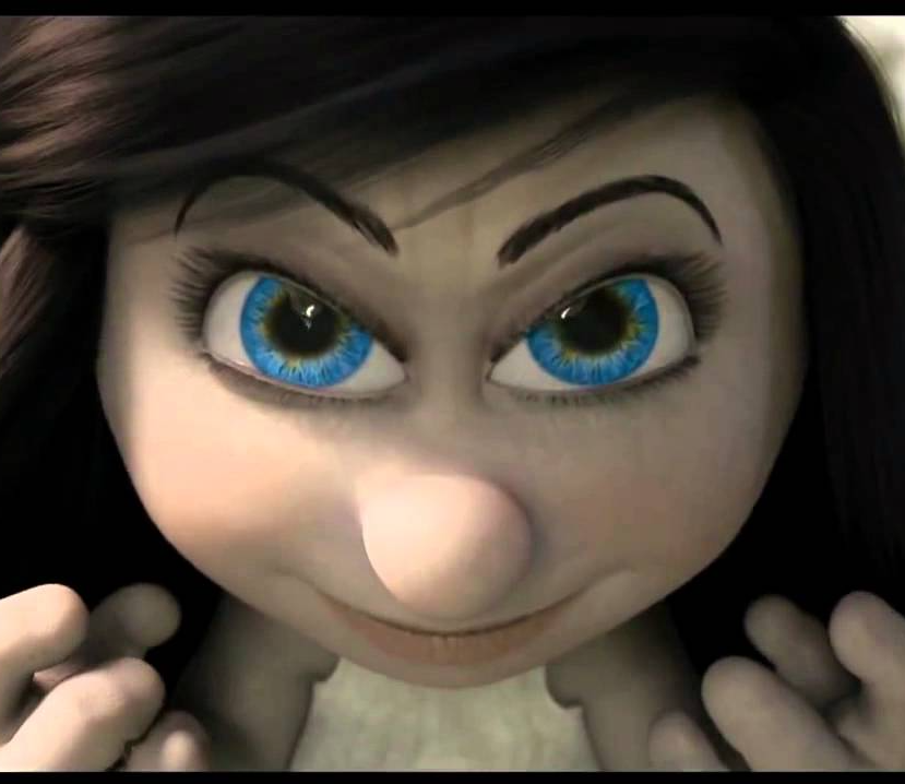 Grey Smurf Blank Meme Template