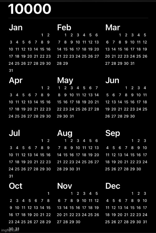 My calendar starts on Monday btw | made w/ Imgflip meme maker