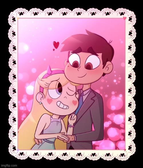 Sweethearts | image tagged in starco,fanart,memes,svtfoe,star vs the forces of evil,shipping | made w/ Imgflip meme maker