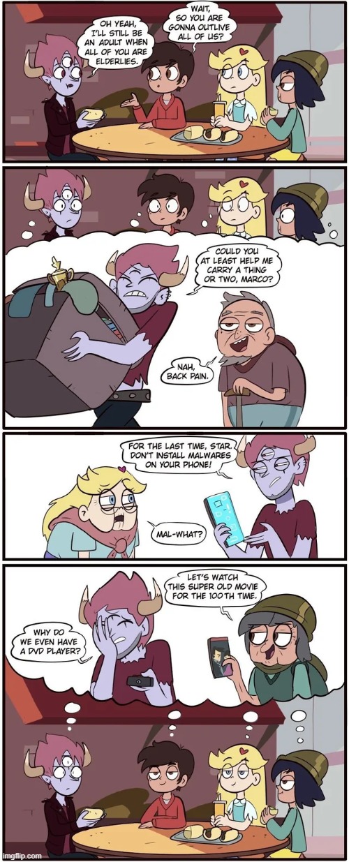 MorningMark - Future Vision | image tagged in morningmark,svtfoe,comics/cartoons,star vs the forces of evil,comics,memes | made w/ Imgflip meme maker