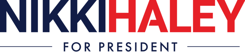 Nikki Haley logo with transparency Blank Meme Template