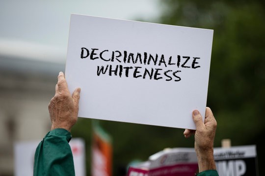 High Quality decriminalize whiteness Blank Meme Template