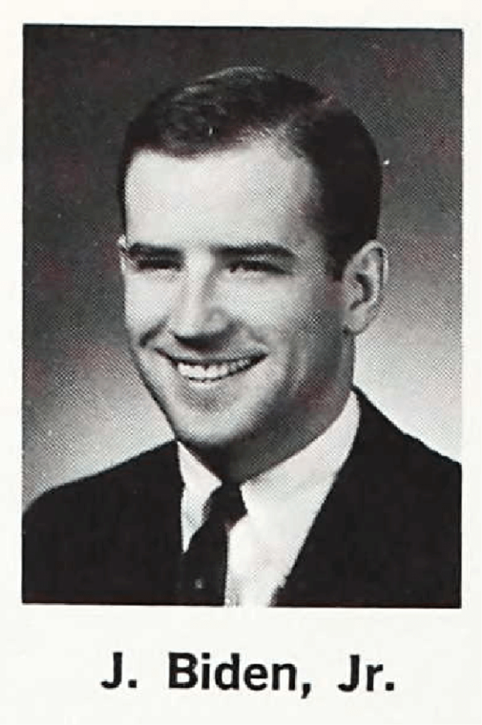 Young Joe Biden Blank Meme Template