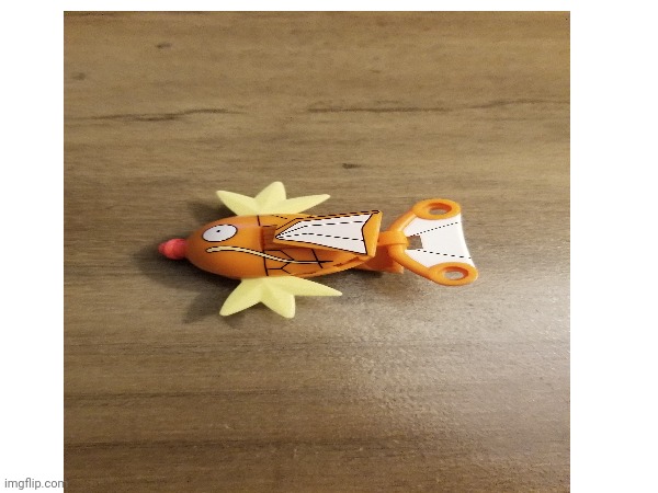 The first of many recurring characters on my account, Larry the Magikarp. | image tagged in fosh | made w/ Imgflip meme maker