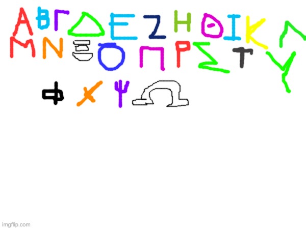 Greek alphabet song TVOKIDS 