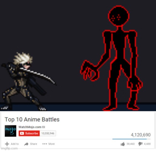 image tagged in top 10 anime battles | made w/ Imgflip meme maker