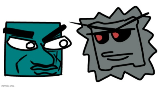 two large stone blocks | made w/ Imgflip meme maker
